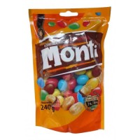 Сладкие драже Monti арахис в глазури, 240 г 